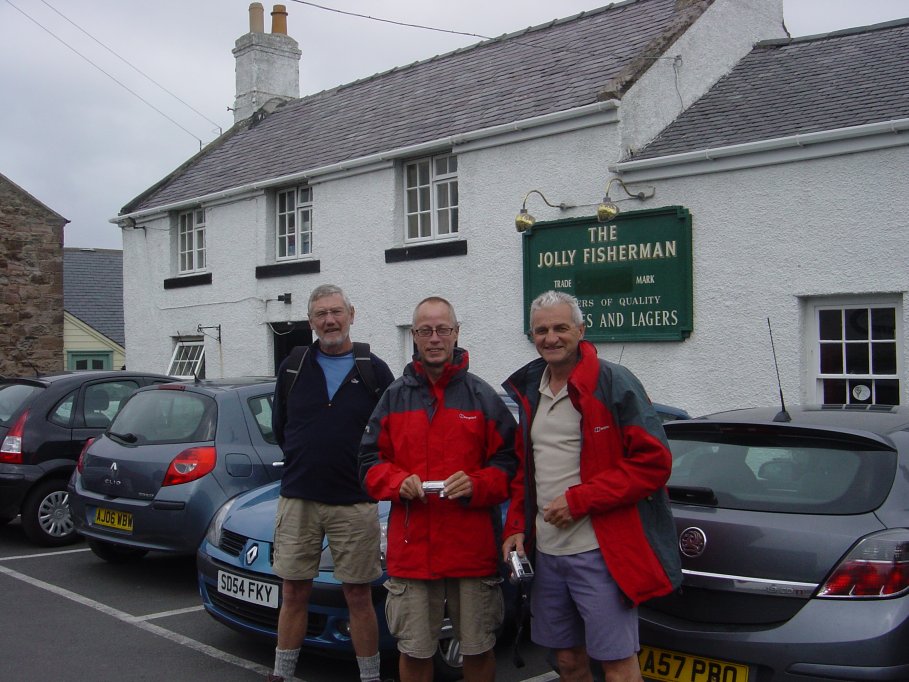 'Jolly Fishermen' Pat, John & Andy
